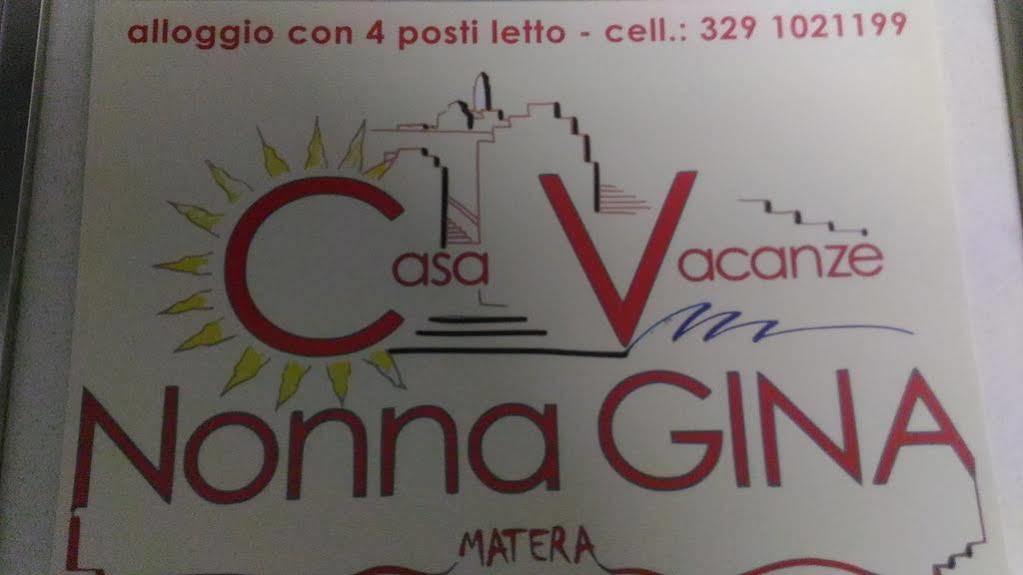Casa Vacanze Nonna Gina Matera Zewnętrze zdjęcie